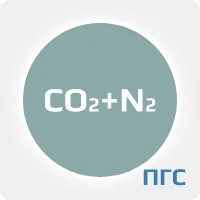 ПГС ГСО 1 разряд диоксид углерода (СО2) 1,9% в азоте (N2) в стальном баллоне 4-5 л. вентиль латунь