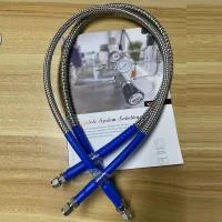 Металлорукав гибкий 275 бар  SS316L, длина-1000мм, соед. оба конца 1-4 FNPT,  -Metal Hose,275 bar, SS316L  length-1000mm Both size con.: 1-4FNPT